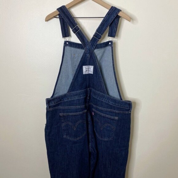 Levi’s Premium Bib Denim Overalls NWT 18W - Picture 4 of 12